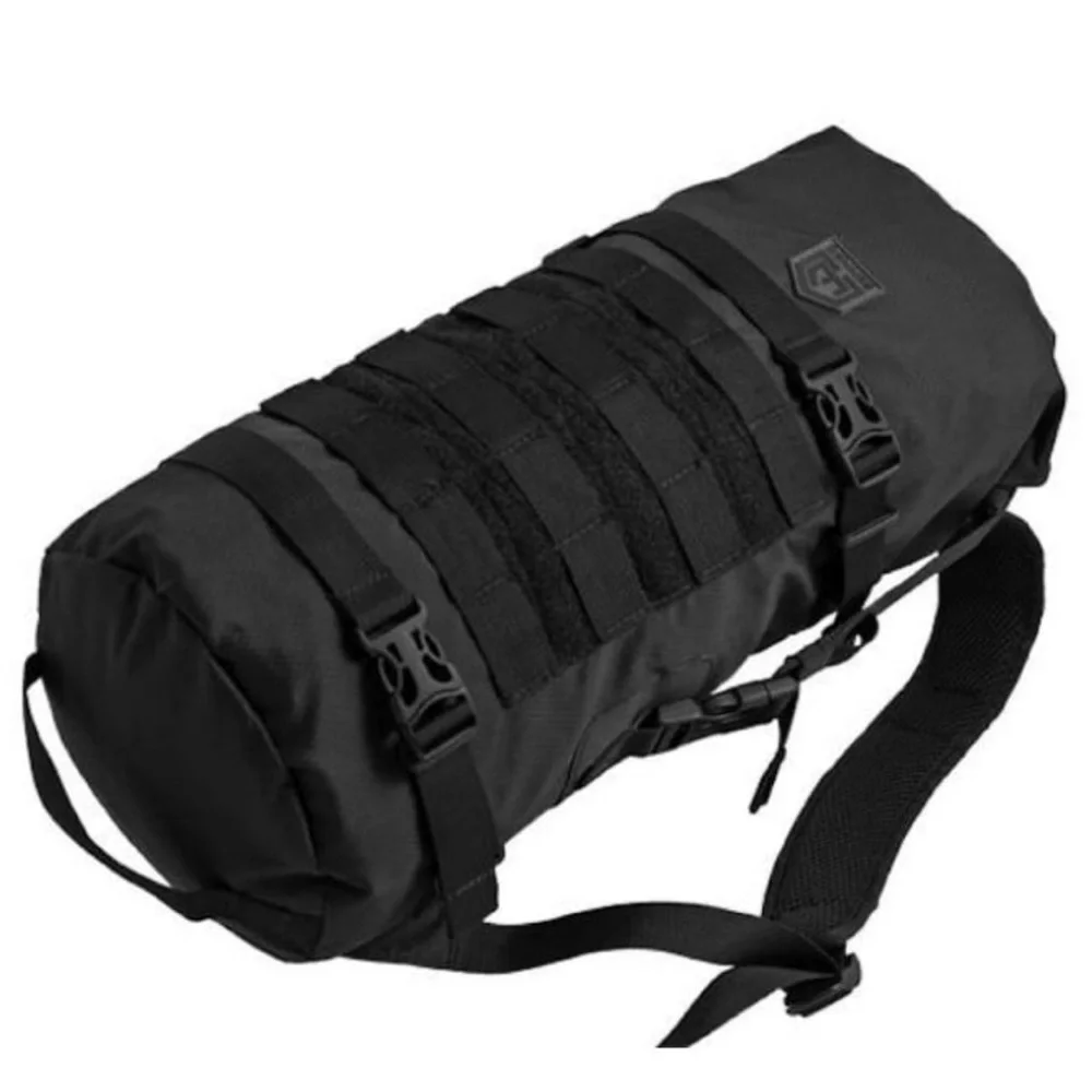 Cannae Celeritas Roll Top Backpack Black Tactical MOLLE Lightweight Daypack